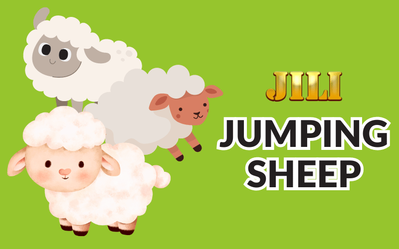 jumping sheep